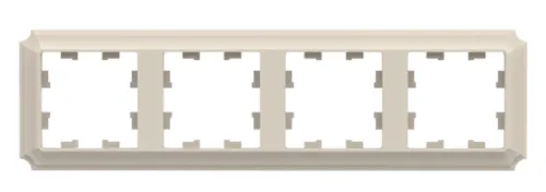 Рамка Systeme Electric AtlasDesign Antique ATN100204, 4 поста
