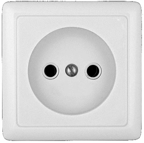 Розетка силовая Systeme Electric Хит RA10-131-B, 10А, 250В, IP20