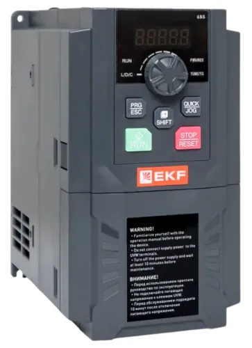 Частотный преобразователь EKF PRO-Drive, черный, 192×165×110мм