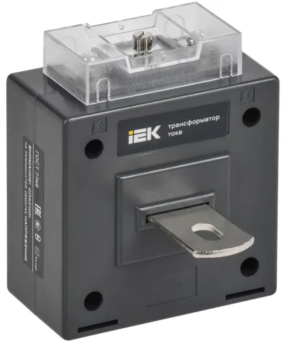 Трансформатор тока IEK ТТИ-А, самозатухающий пластик, 150/5A