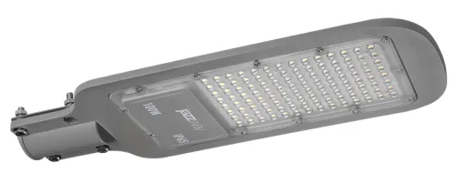 Светильник уличный Jazzway / Джазвэй PSL 07 консольный, светодиодный, в алюминиевом корпусе, с рассеивателем, мощностью 100Вт, 5000К IP65 11000Лм, размером 500x197x53мм / освещение