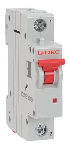Автоматический выключатель DKC YON MD63 модульный, 1P 4А, 10кА