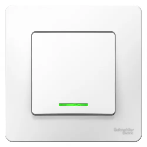 Выключатель Systeme Electric Blanca, 10А 250В, белый, BLNVS010111