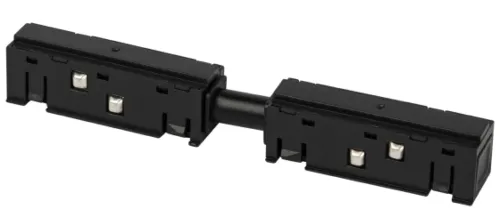 Коннектор для шинопровода ЭРА TRM20-PCL BK прямой черный для системы NOVA, IP20 / аксессуары для освещения