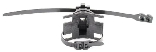 Дистанционный фиксатор МЗВА BIC 50.90 с хомутами, для проводов СИП, пластиковый, черный / крепеж