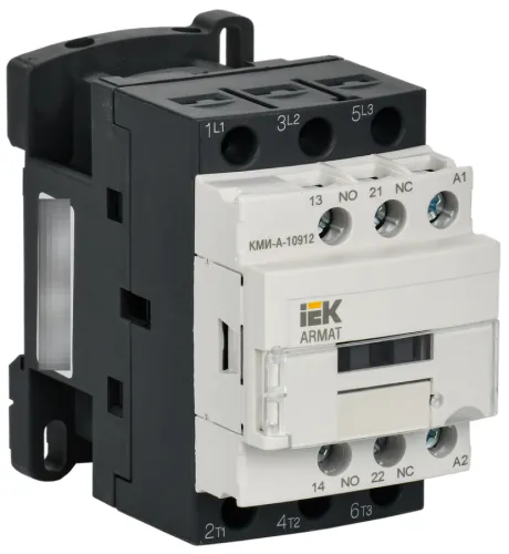 Контактор IEK Armat КМИ-А-10912 LC1D 9А 36В 1NO+1NC AR-ACC-11-009-036-11