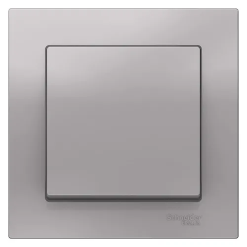 Выключатель Systeme Electric AtlasDesign, 10AX, алюминий, ATN000312