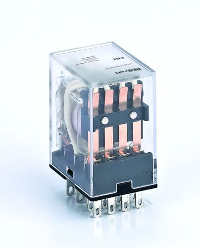 Реле промежуточное DEKraft ПР-102, индикация, 3А 230В, 23830DEK