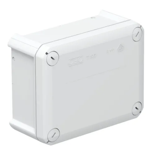 Распределительная коробка OBO Bettermann Т100, серая, IP66, 2007255