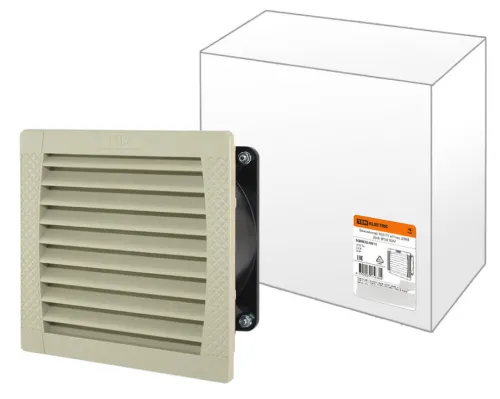 Вентилятор вытяжной TDM Electric SQ0832-0011, серый, IP54, 20Вт
