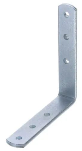 Крепежный уголок Tech-KREP Zitar 141961 из оцинкованной стали 100х100х20мм