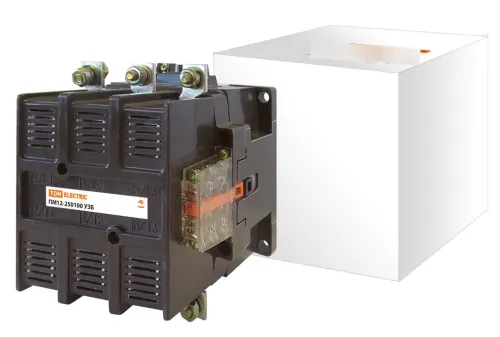 Пускатель ручной кнопочный TDM Electric ПМ12-250100, 380В 250А