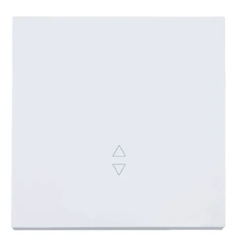 Проходной выключатель Lezard / Лезард Zima одноклавишный в пластиковом корпусе, белый, размером 72х72х42мм, 10А 250В IP20 / электрика