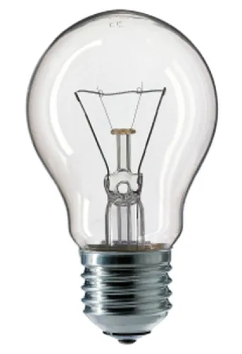 Лампа накаливания Калашниково груша, вольфрамовая, прозрачная цоколь Е27, 36В, 60Вт / освещение