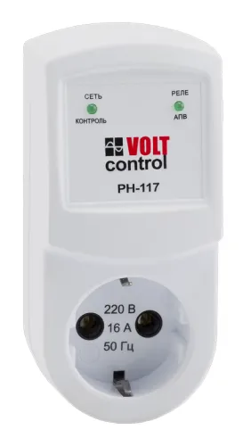 Реле напряжения КЭАЗ OptiDin РН-117-УХЛ3.1, однофазное, 114053