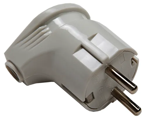 Вилка электрическая IN HOME 4110 угловая с заземлением 16А