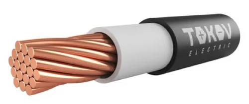 Силовой кабель TOKOV ELECTRIC ВВГнг(А)-LS 1х185мм² 1кВ черный 1м