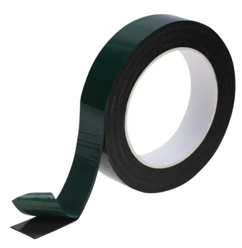 Скотч Rexant / Рексант строительный, двухсторонний, на основе ЭВА, зеленый, ширина 25мм, толщина 1мм, длина 5м / монтажная лента