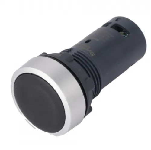 Кнопка управления Systeme Electric SB7, черная, IP65, металл, SB7EA25