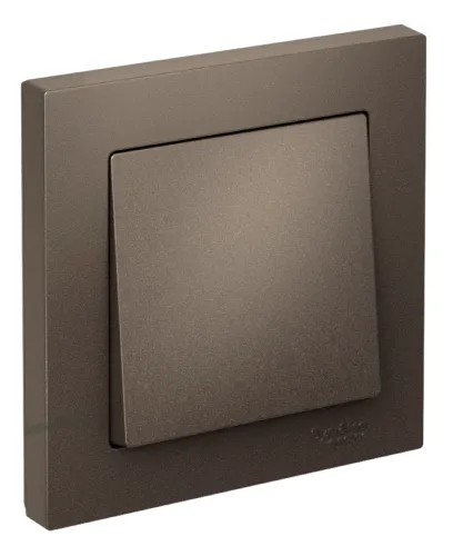 Выключатель Systeme Electric AtlasDesign 10АX IP20 мокко ATN000612S
