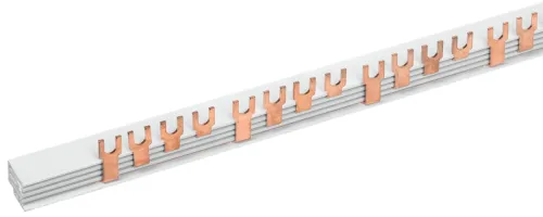 Шина соединительная IEK FORK, вилка, 1м, 3 фазы, 4P, 63А