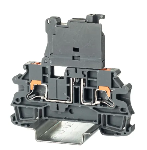 Клемма DKC для предохранителя push-in, 2 точки, 4мм², 6.3А