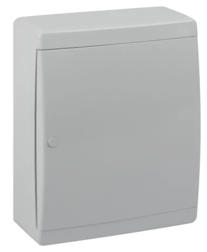 Бокс распределительный ЭРА Comfort ЩРН-П-18 навесной, пластиковый белый, 18 модульных расстояний, 2 ряда, IP41 размер 289х103х236мм, Б0067255 / электрика