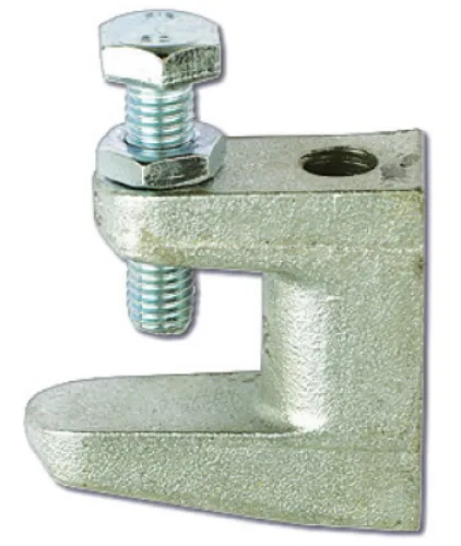 Струбцина DKC монтажная, G-образная, стальная, серый, М12