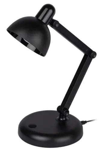 Лампа настольная светодиодная ЭРА NLED-514-4W-BK с USB кабелем, 140х120х205мм черная, Б0059844 / светильник