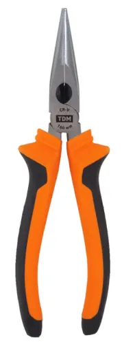 Длинногубцы TDM Electric Алмаз, сталь CrV, 160мм, SQ1011-0202