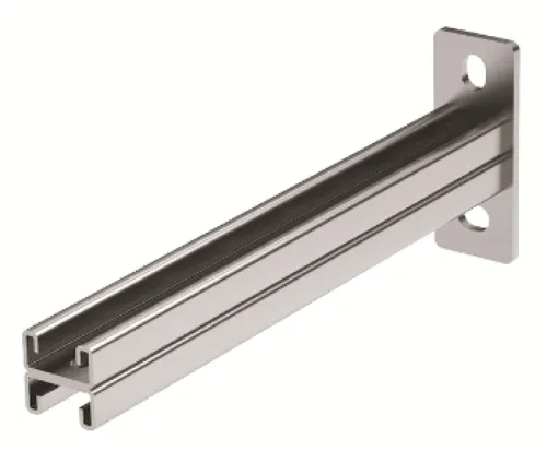 Консоль для кабельных лотков DKC 41x21 двойная сталь BBD2140