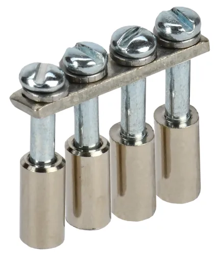 Перемычка IEK для клеммной колодки CTS 2.5мм² 4PIN серая
