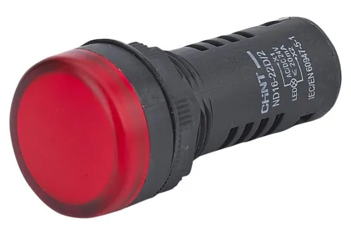 Лампа сигнальная CHINT ND16-22D/2C светодиодная, IP65, 828019