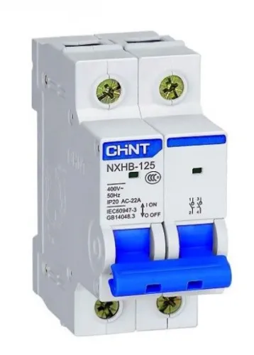Выключатель нагрузки CHINT NXHB-125, 2P 20А IP20, 193173
