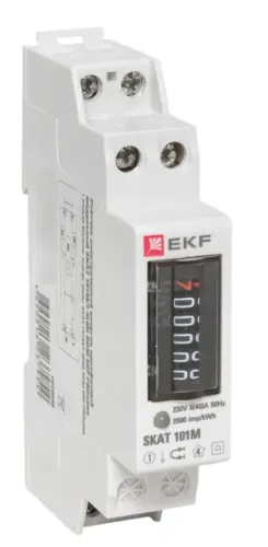 Счетчик электроэнергии EKF SKAT 101М/1 - 5(40) SDM, 230В