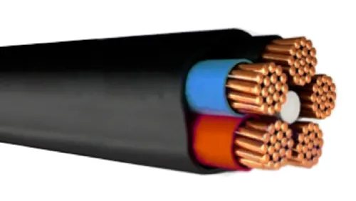 Силовой кабель Магна ВВГнг(А)-LS-1 в ПВХ изоляции круглый, 5х150мм² ГОСТ черный, 1м / провод