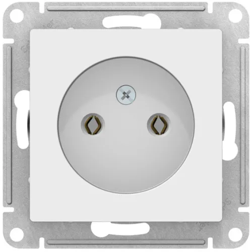 Розетка Systeme Electric AtlasDesign, 16А 250В IP20 белая