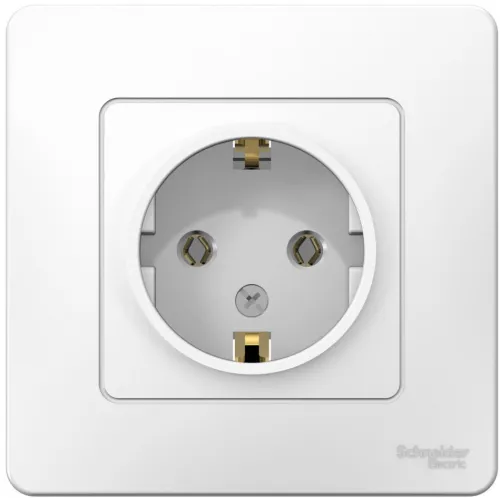 Розетка силовая Systeme Electric BLANCA 16А 250В белая BLNRS001011