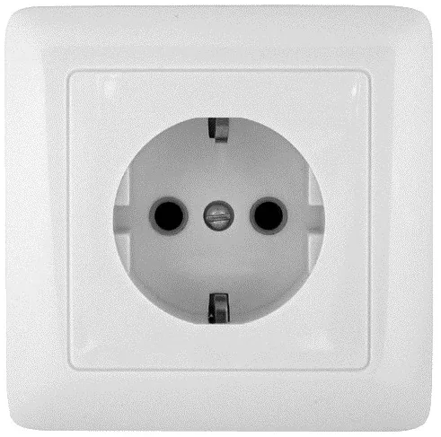 Розетка Systeme Electric Хит, 16А 250В IP20, RS16-134-B, белый