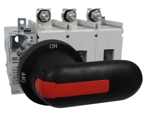 Выключатель нагрузки КЭАЗ OptiSwitch DI-2-250-3P, 3П 250А 690В, 274887 / разъединитель