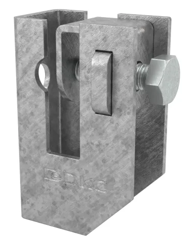 Держатель DKC / ДКС для полосы, из стали, 6.5×4.7×3.1см / электрика, молниезащита