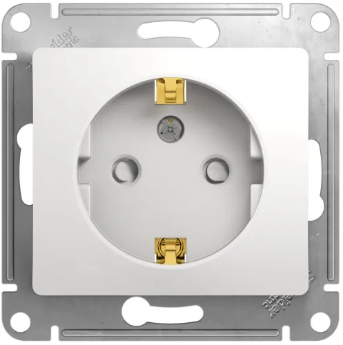 Розетка Systeme Electric Glossa GSL000145, 16А 250В IP20