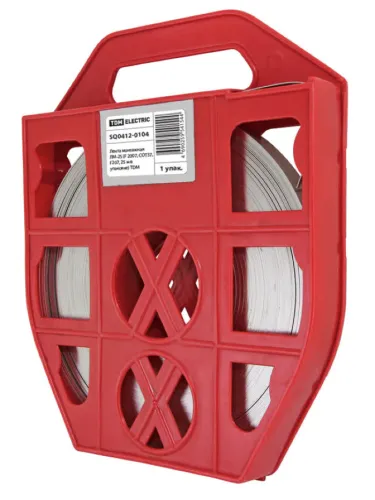 Бандажная лента TDM Electric ЛМ-25, 25×0.7мм, 25м, сталь