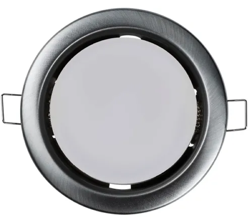 Светильник встраиваемый Jazzway / Джазвэй PGX53 10639.26, под лампу GX53, 230В IP20, размер 106х39мм матовый хром, 1016782 / потолочное освещение