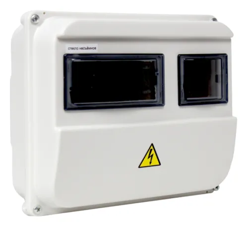 Щит распределительный КРЗМИ СК 1-3, пластиковый серый, IP55