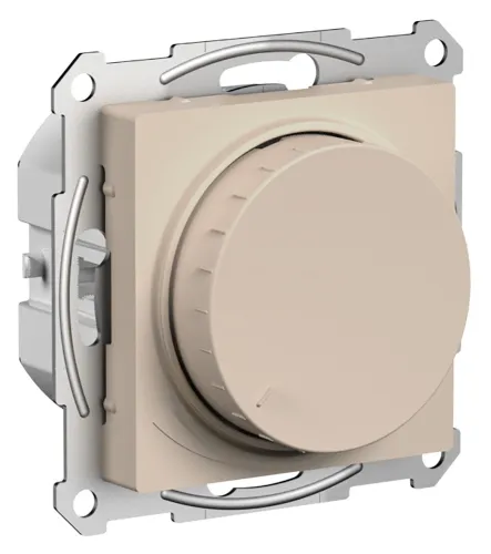 Диммер Systeme Electric AtlasDesign поворотно-нажимной 400Вт, IP20