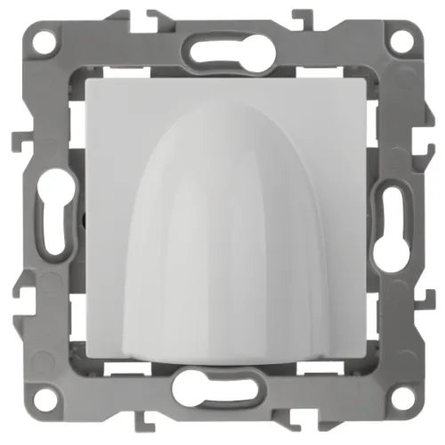 Вывод кабеля ЭРА 12-6003-01 скрытой установки, белый, 75х75мм