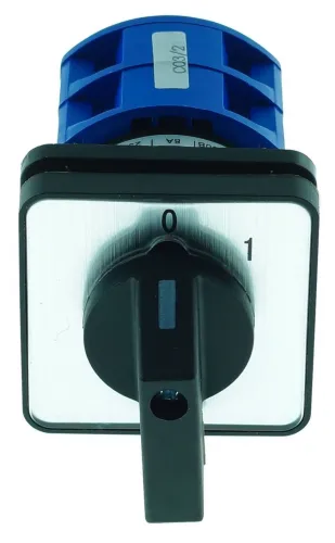 Переключатель кулачковый CHINT / Чинт LW32-32/C03/2 двухпозиционный, в пластиковом корпусе, 380В 32А 3 полюса IP20 / электрика