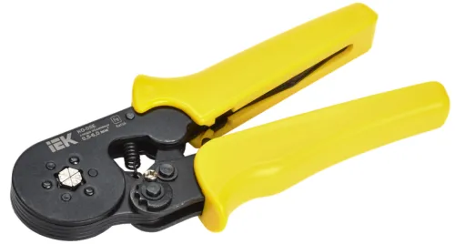Пресс-клещи IEK КО-08Е для гильз 0.5-6мм², арт. TKL10-D6