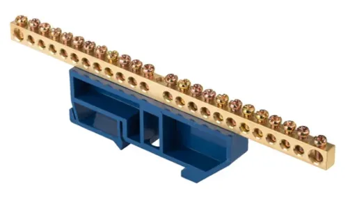 Шина EKF PROxima N изолятор DIN 24 отв. 100A sn0-63-24-d